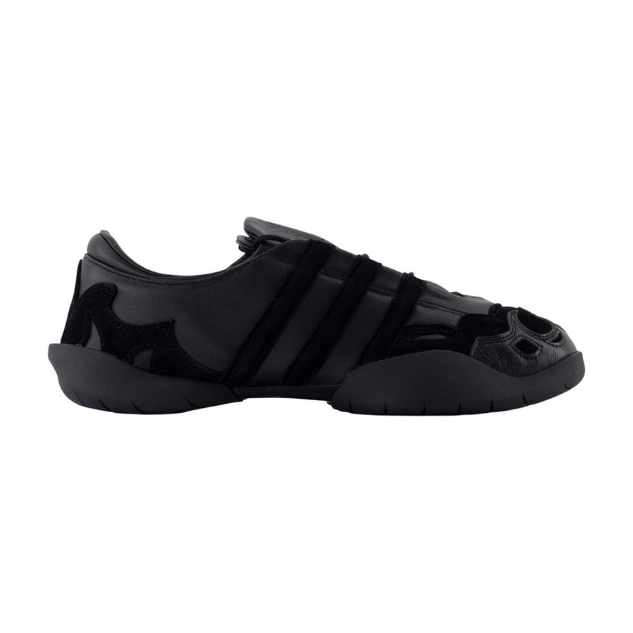 Y-3 Calfskin sneaker in black