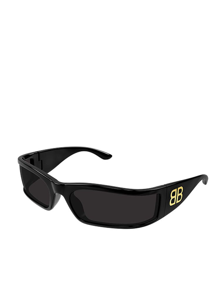 Balenciaga BB0458S Bio Injection plastic frame sunglasses in black