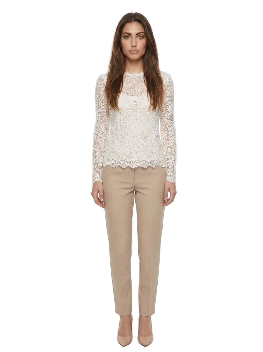 Cream Cotton Shirt