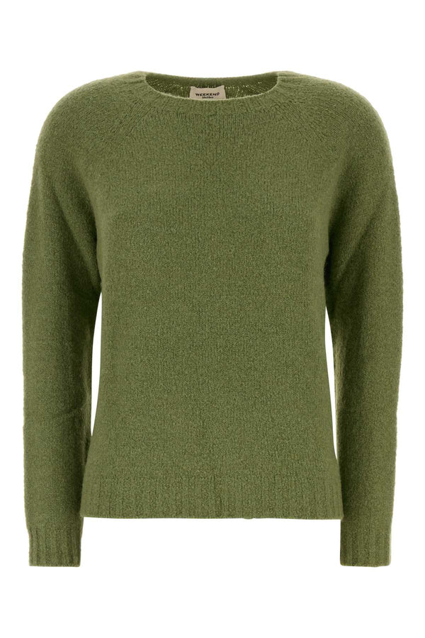 Green Alpaca Blend Ghiacci Sweater Pistacchio Maglieria