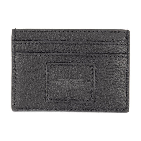 Marc Jacobs cowhide card case in black