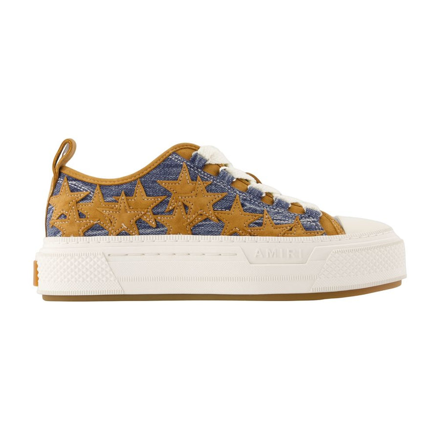 Amiri Cotton sneaker in navy