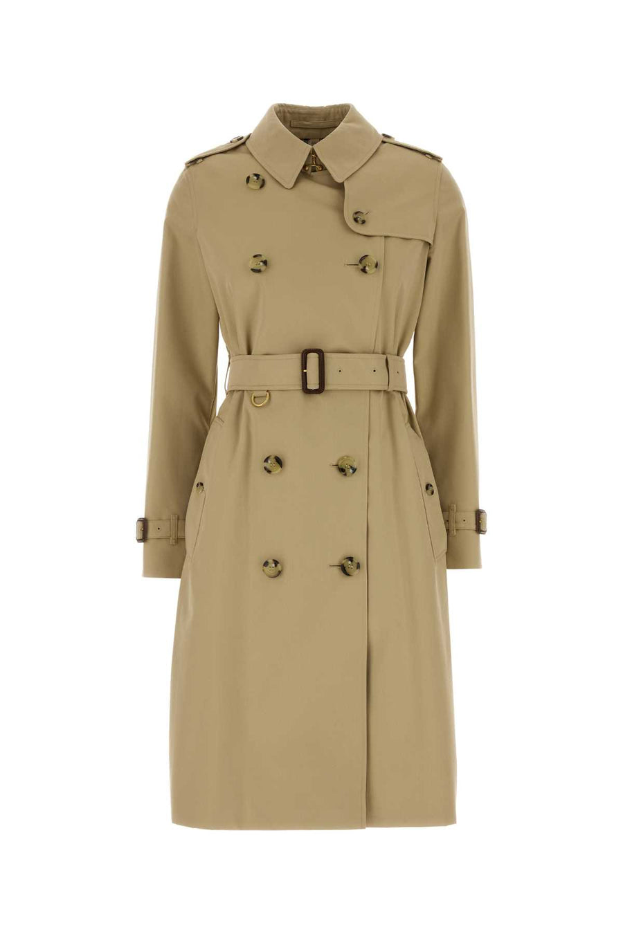 Burberry Exterior: 100% Cotton; Lining: 100% Cotton trench coat in beige