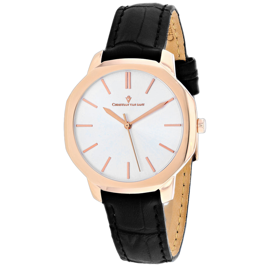 Christian Van Sant Stainless steel case watch in rose gold