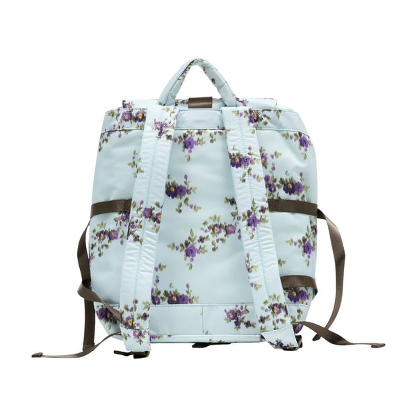 Ganni Recycled synthetic backpack in blue