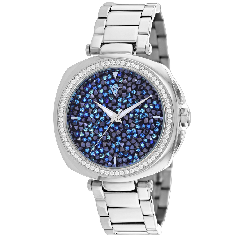 Christian Van Sant Stainless steel case watch in blue
