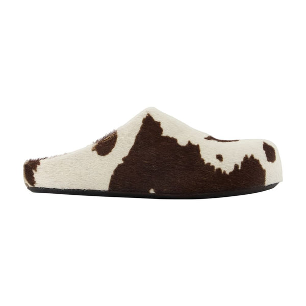 Marni calfskin mule in multicolor