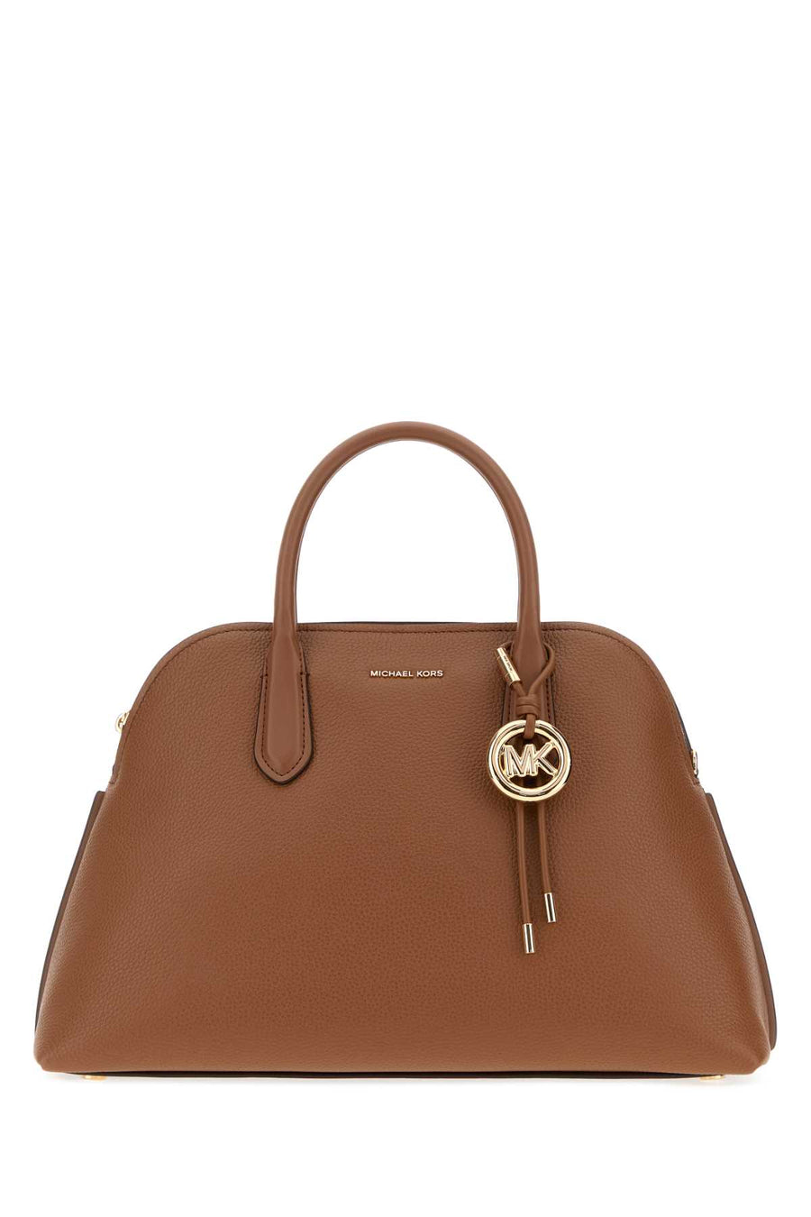 Michael By Michael Kors Dome Exterior: 100% Leather shoulder bag in brown