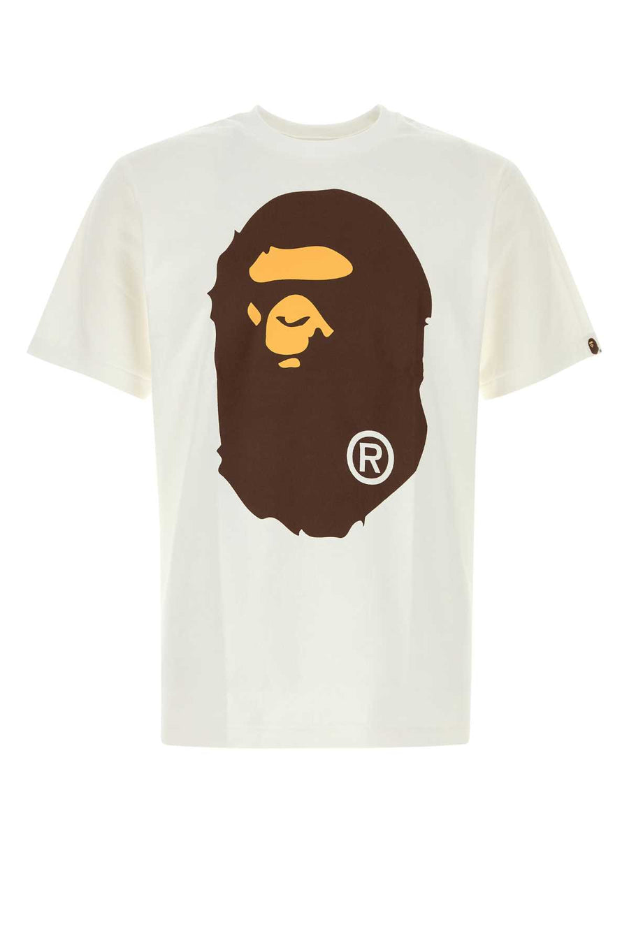 Bape Head 100% Cotton t-shirt in white