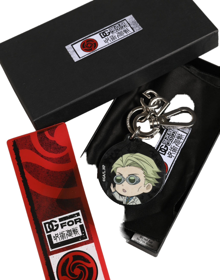 Dolce & Gabbana 50% Polyester keychain in black