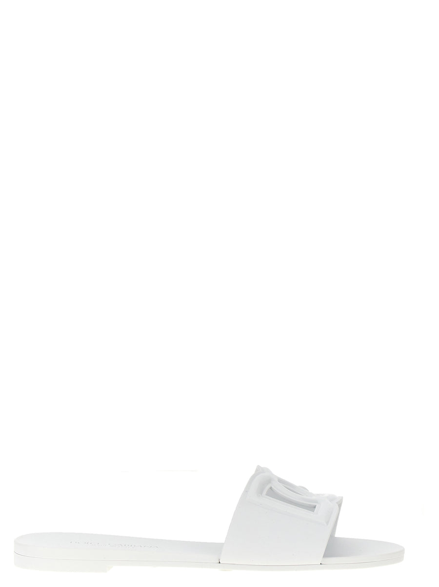 Dolce & Gabbana 100% TPU slide in white