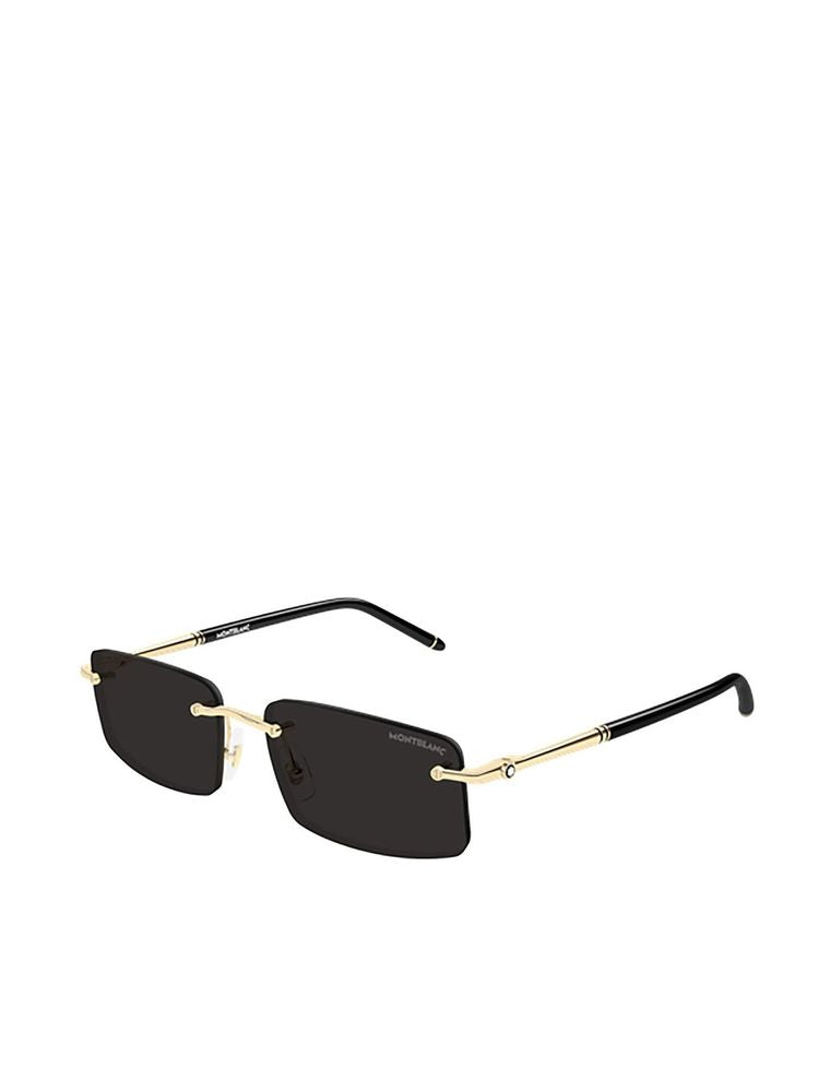 Montblanc MB0443S Metal frame sunglasses in black