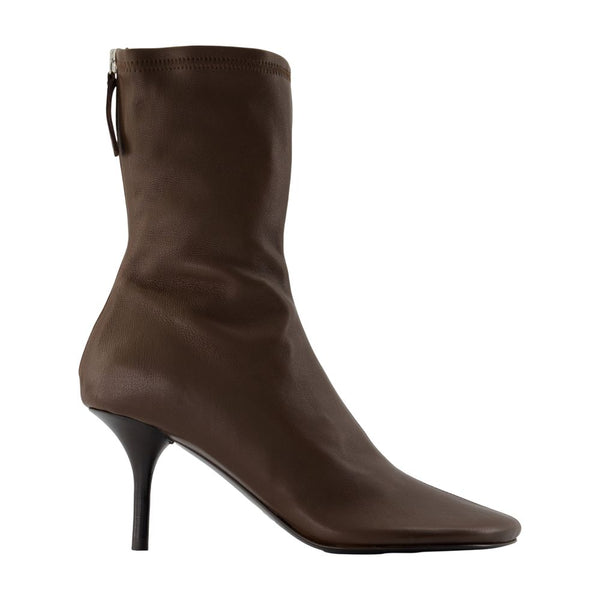 Acne Studios Lambskin boot in brown