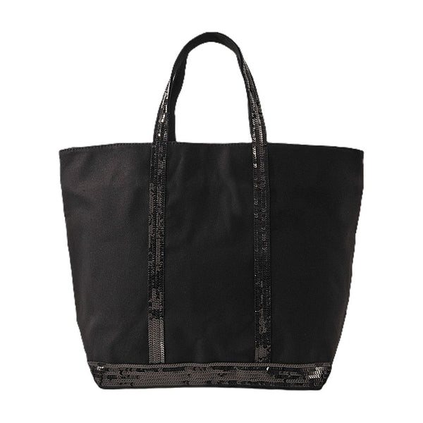 Vanessa Bruno Cotton tote bag in black
