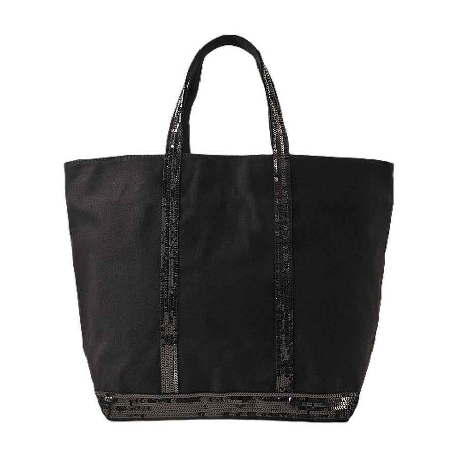 Vanessa Bruno Cotton tote bag in black