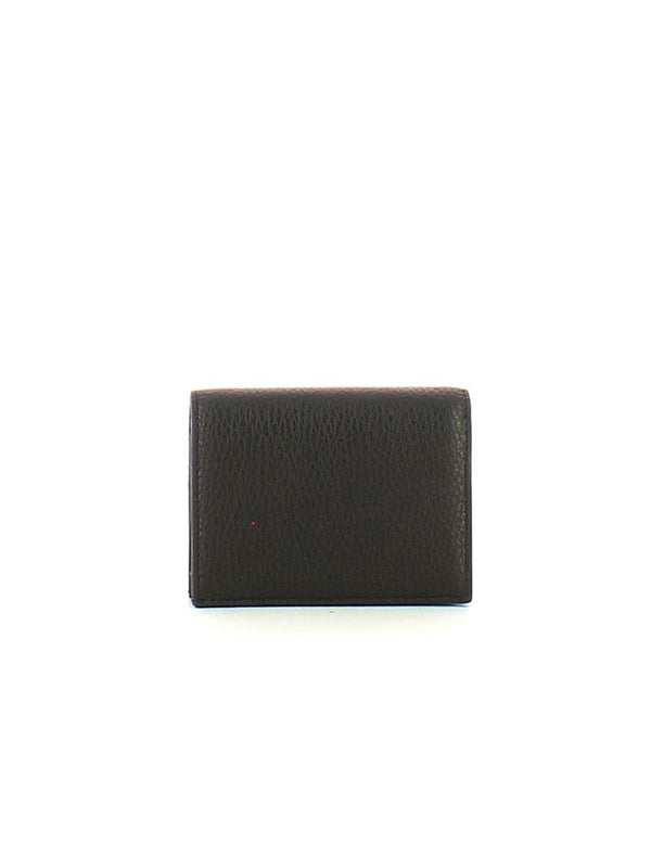 Coccinelle Cowhide card case in black