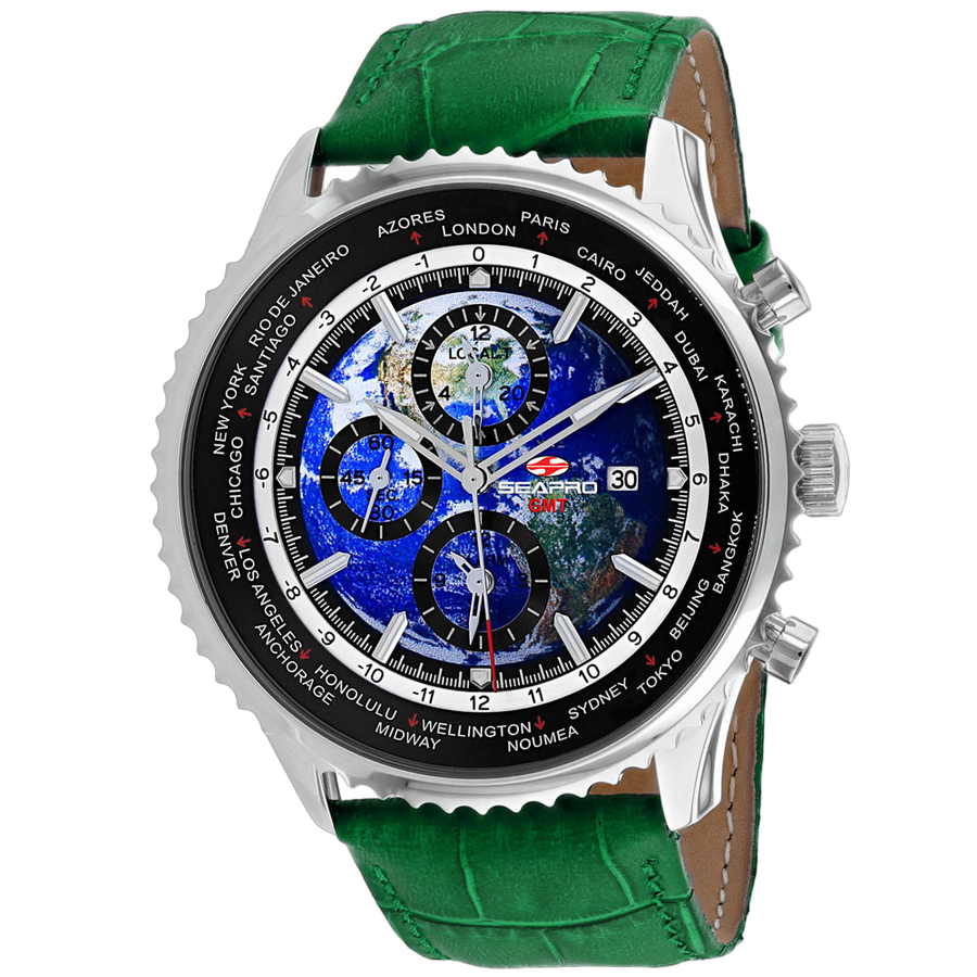 Seapro Stainless steel case watch in silver