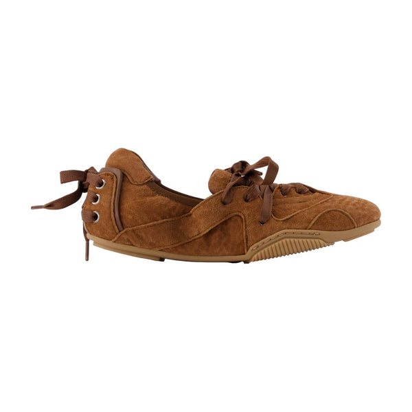 Acne Studios Lambskin sneaker in brown