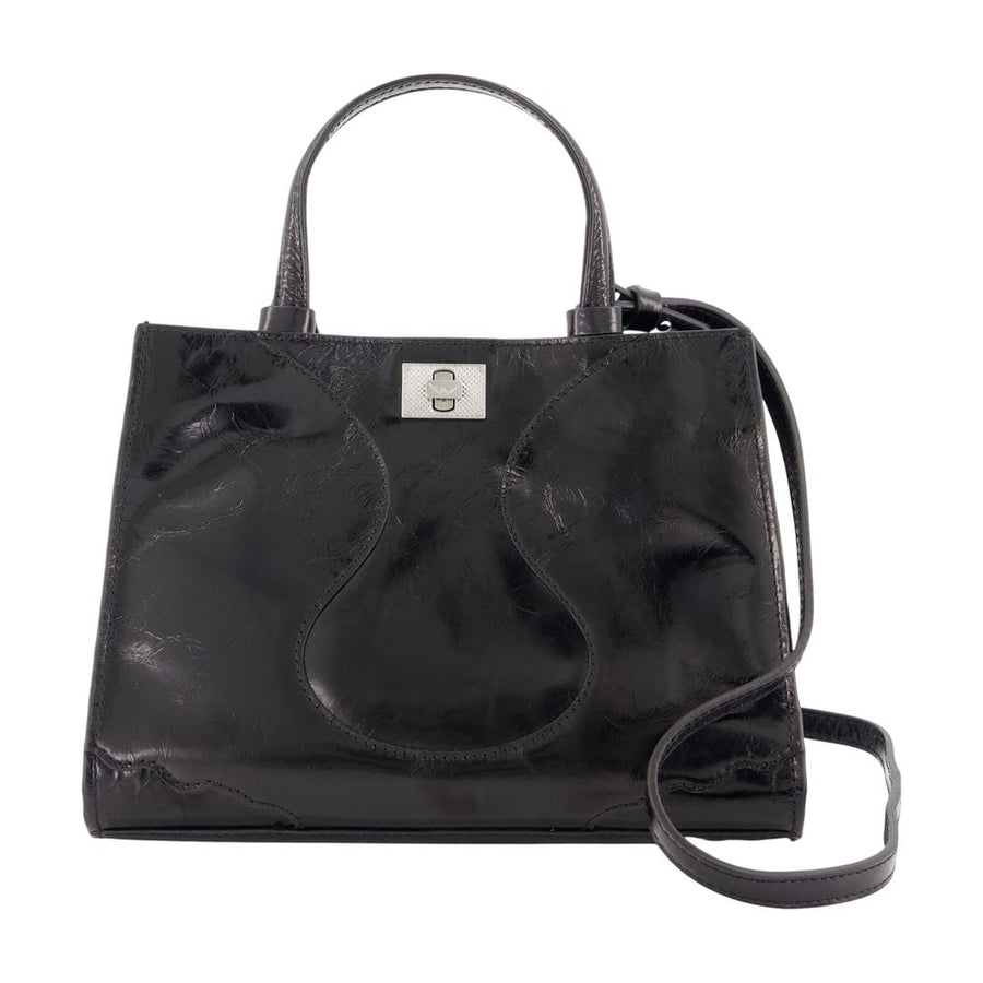 Zadig & Voltaire cowhide top handle bag in black