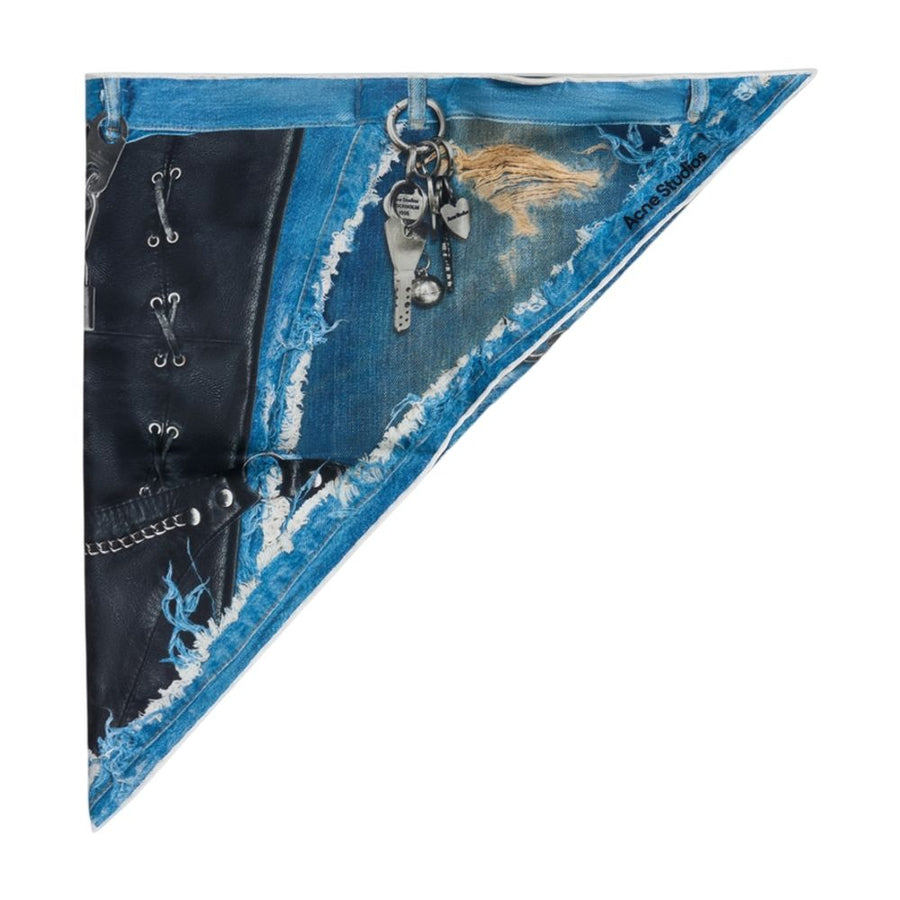 Acne Studios silk scarf in multicolor