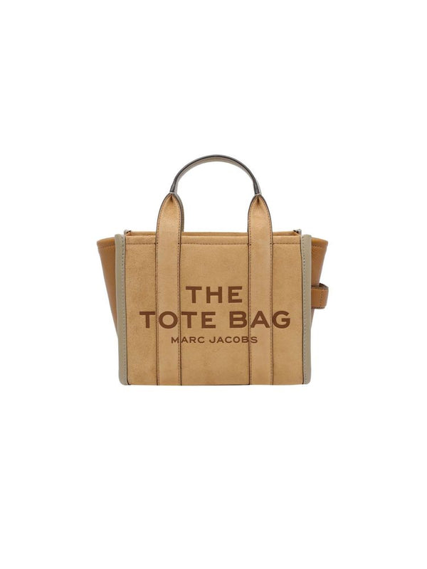 Marc Jacobs 100% Suede Cow Leather tote bag in beige