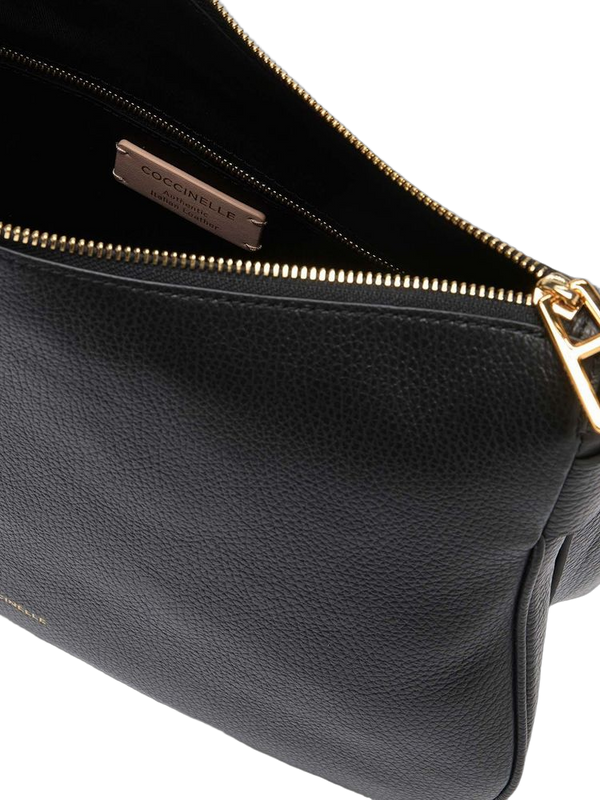 Coccinelle 100% Cowhide shoulder bag in black