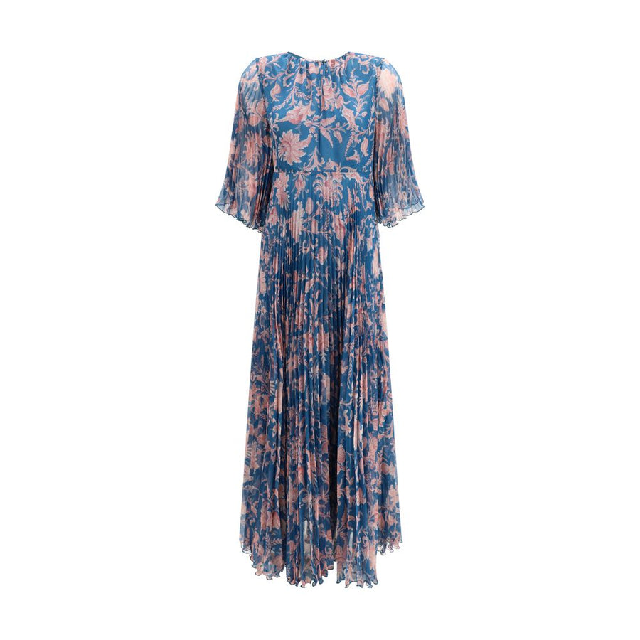 Etro 100% Polyester dress in blue