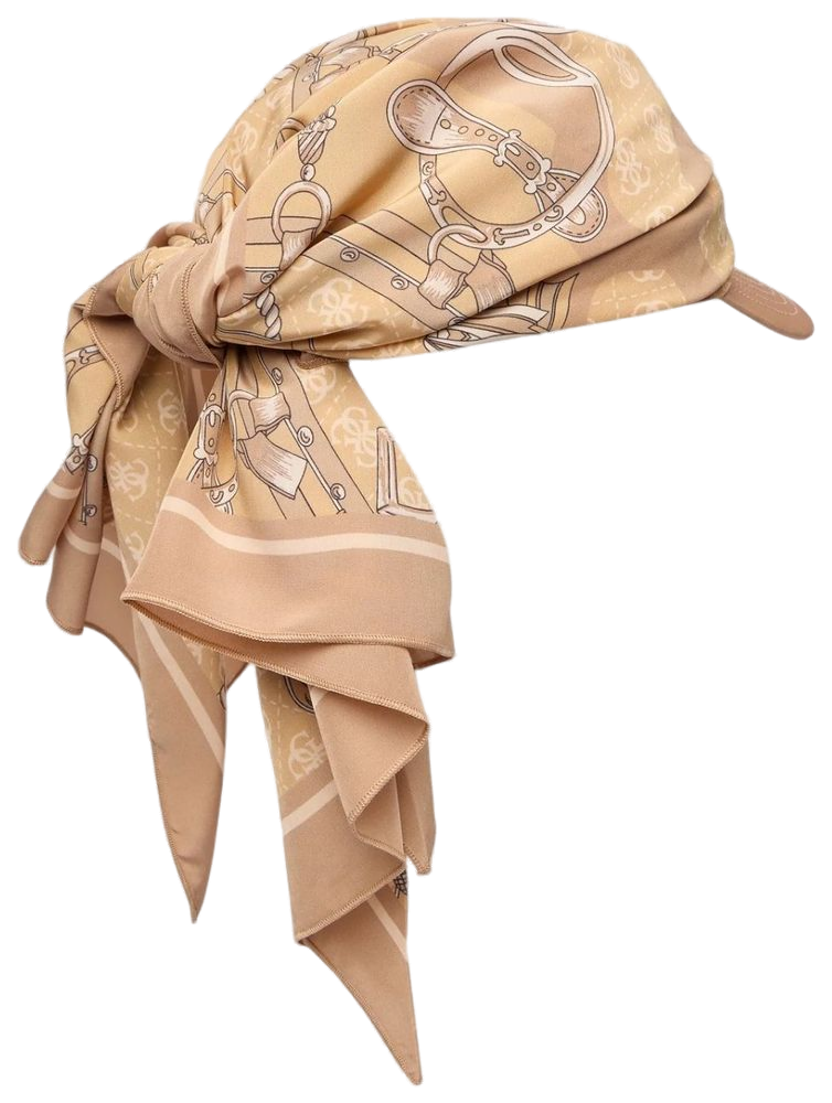 Guess Hat Taupe Polyester Accessories /