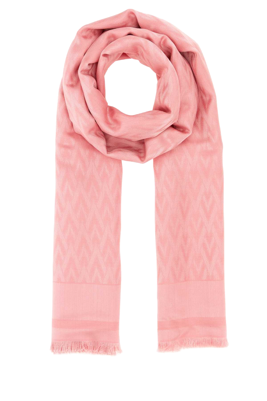 Valentino Garavani Toute 60% Silk scarf in pink