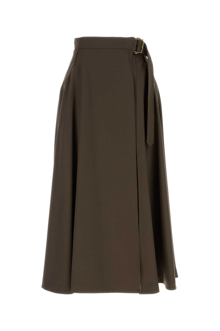 Burberry 100% Wool skirt in brown