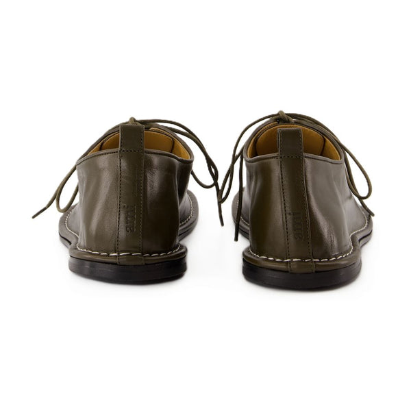 AMI Paris Calfskin derby in khaki