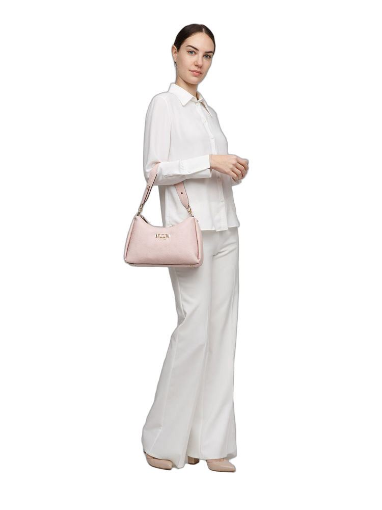 Guess 100% Polyurethane shoulder bag in pink