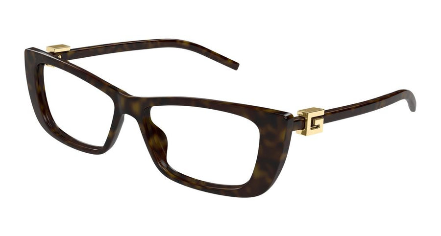Gucci GG1682O Injected acetate eyeglasses in havana