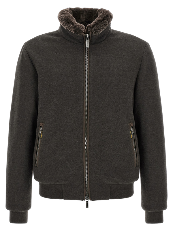 Moorer 90% Wool jacket in brown