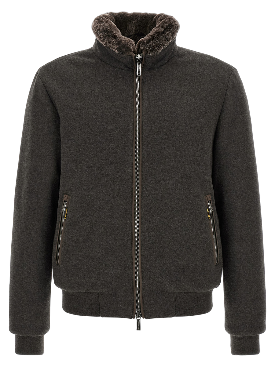 Moorer 90% Wool jacket in brown