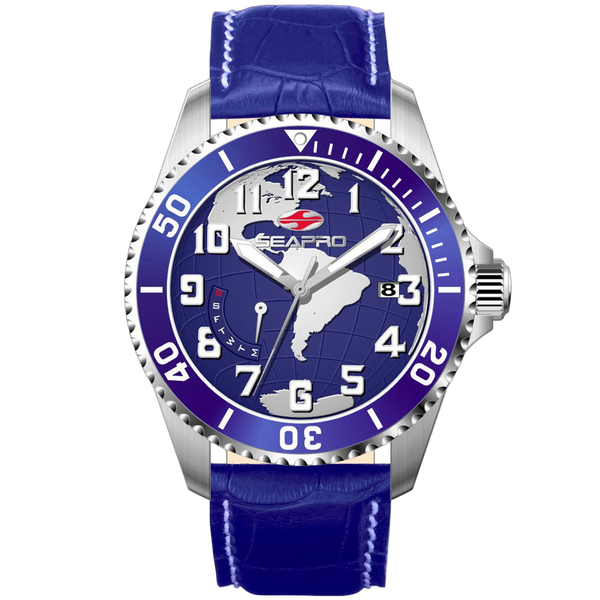 Seapro watch in blue