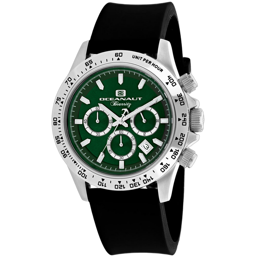 Oceanaut Stainless steel case watch in green