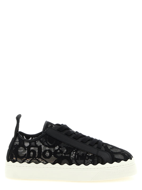 Chloé 100% Polyamide upper sneaker in black