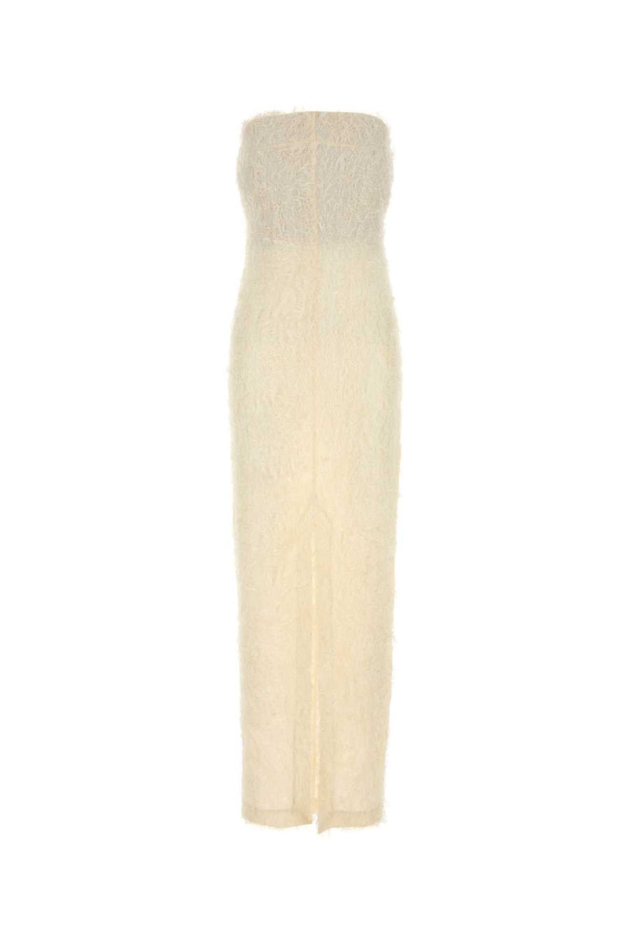 Toteme Coupé 100% Viscose dress in beige