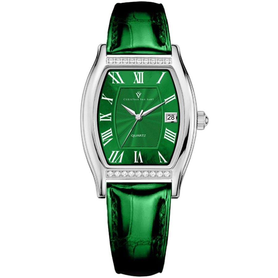 Christian Van Sant watch in green