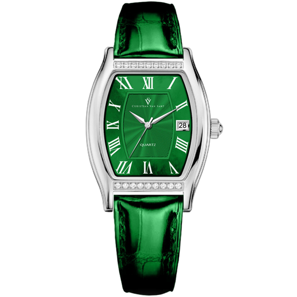 Christian Van Sant watch in green