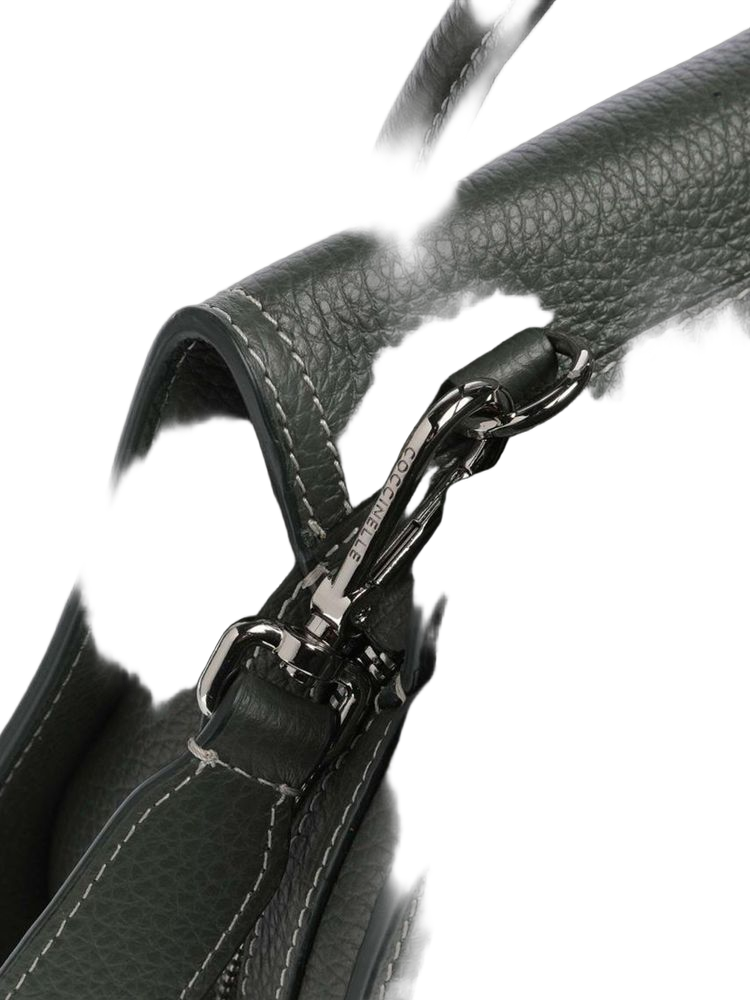 Coccinelle 100% Cowhide handbag in green