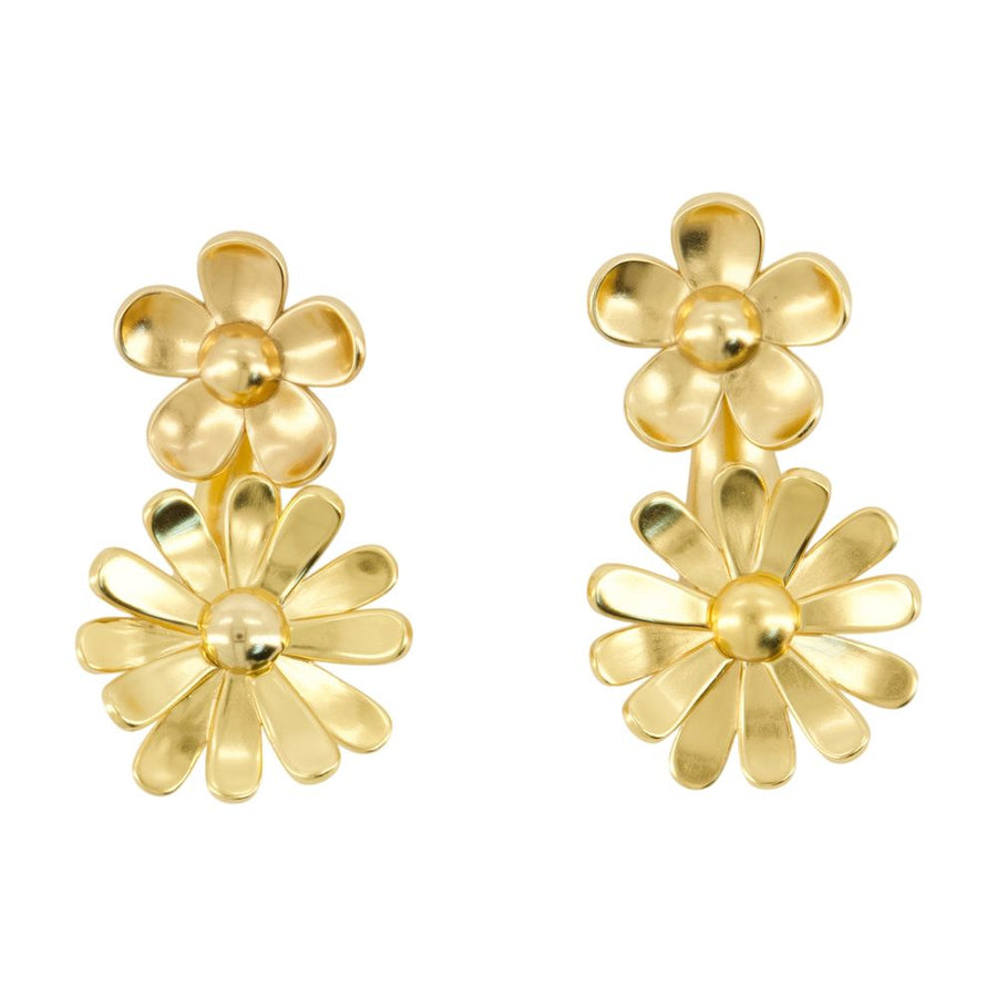 Daisy Wild Statement Earrings Hair Clips - Marc Jacobs Metal Gold Accessories / Hair-accessories