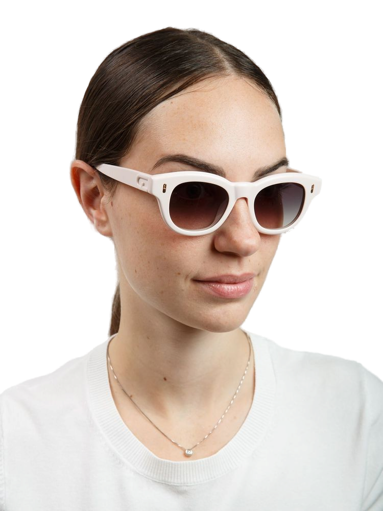 Furla SFU985 Cellulose Acetate (frame) sunglasses in beige