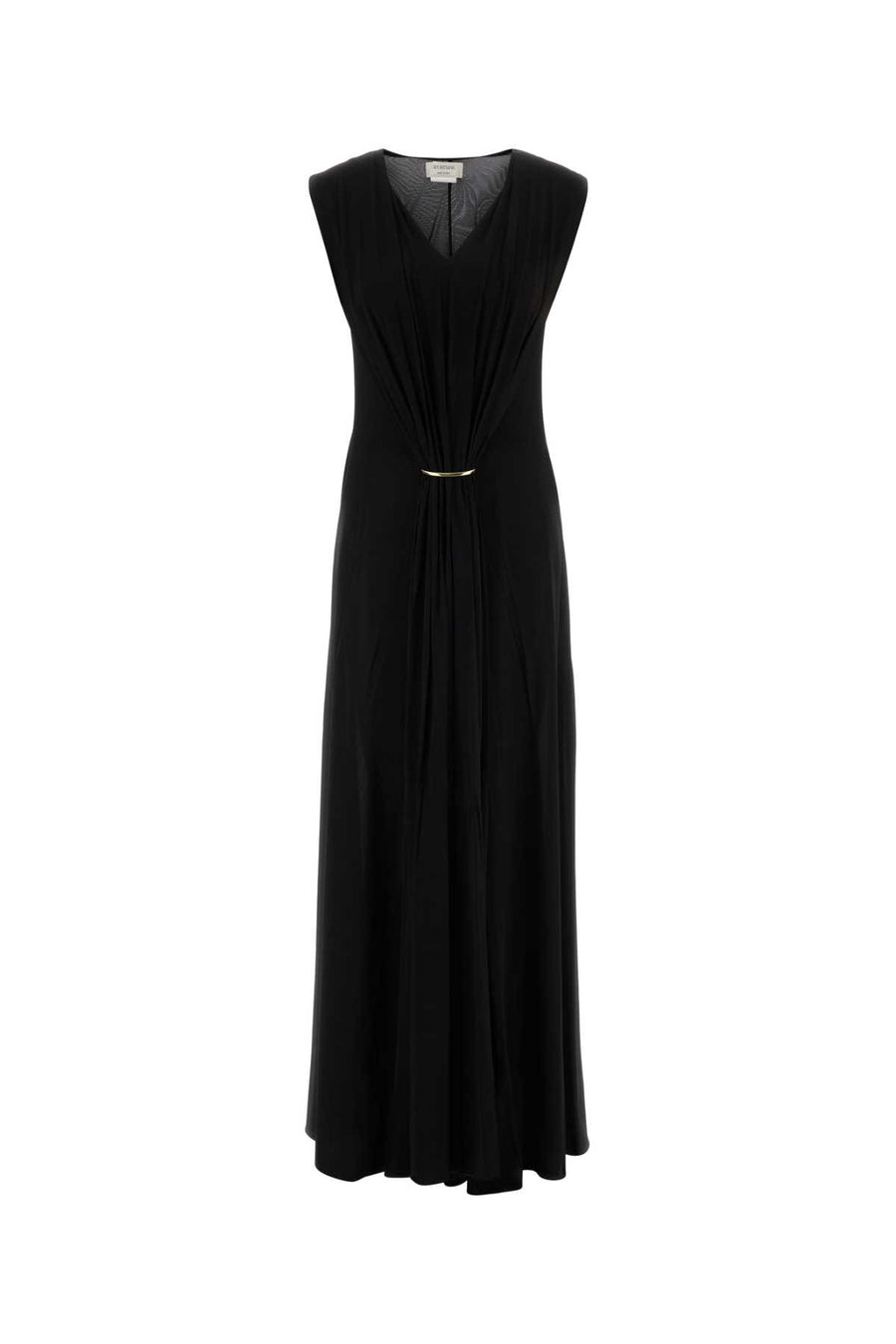 Black Stretch Viscose Fervida Dress Nero Abiti