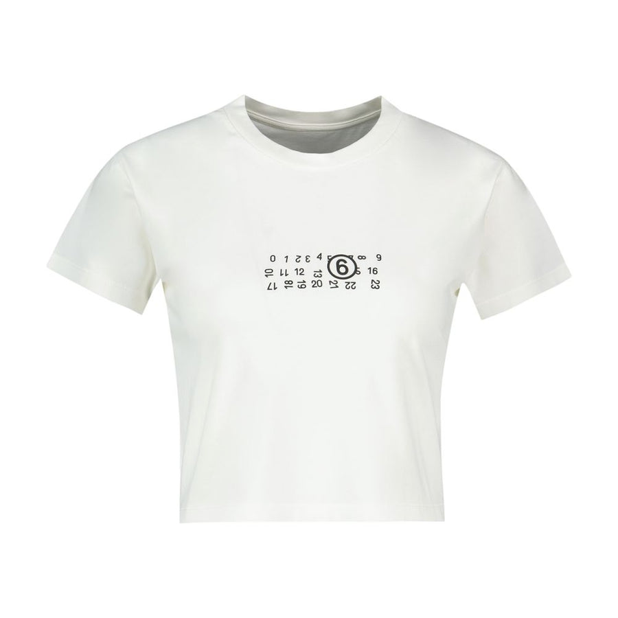 MM6 Maison Margiela Cotton t-shirt in white