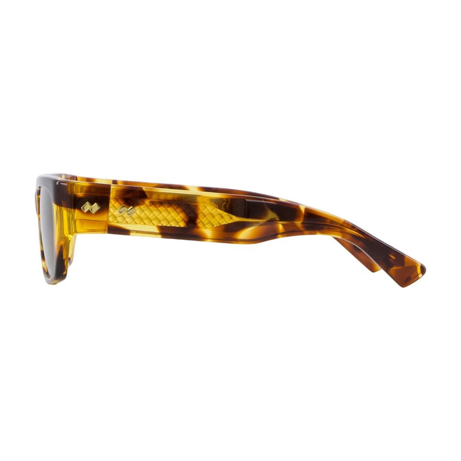 Bottega Veneta BV1400S-002 acetate sunglasses in brown