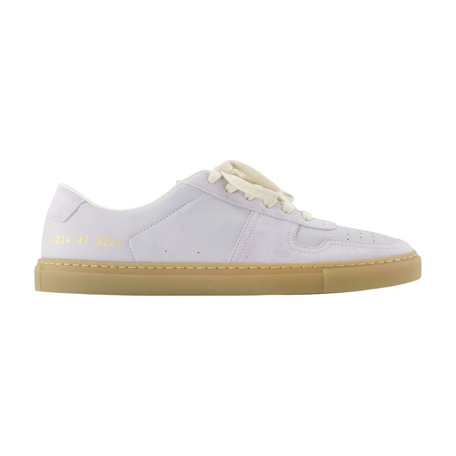 Common Projects calfskin sneaker in purple