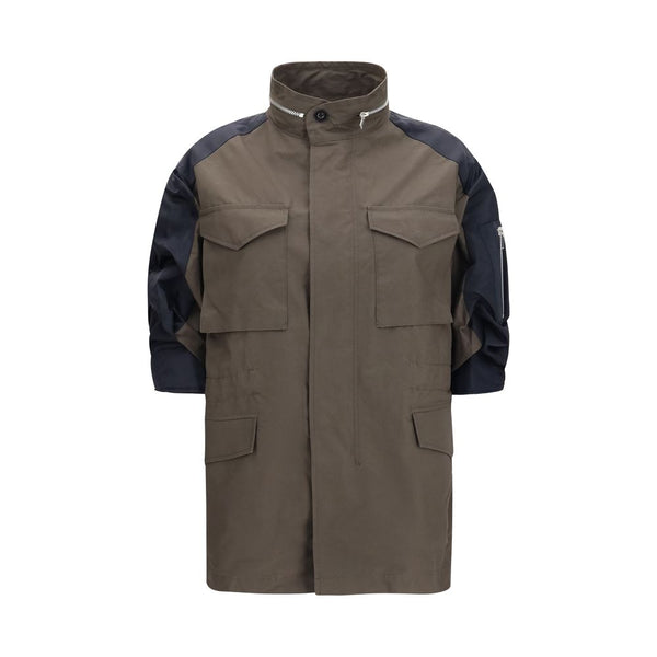 Sacai 100% Cotton jacket in multicolor