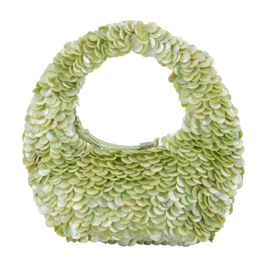 Staud Pearls shoulder bag in green